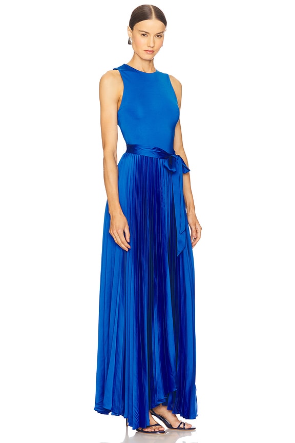 view 2 of 3 MAXIVESTIDO CHARA in True Blue