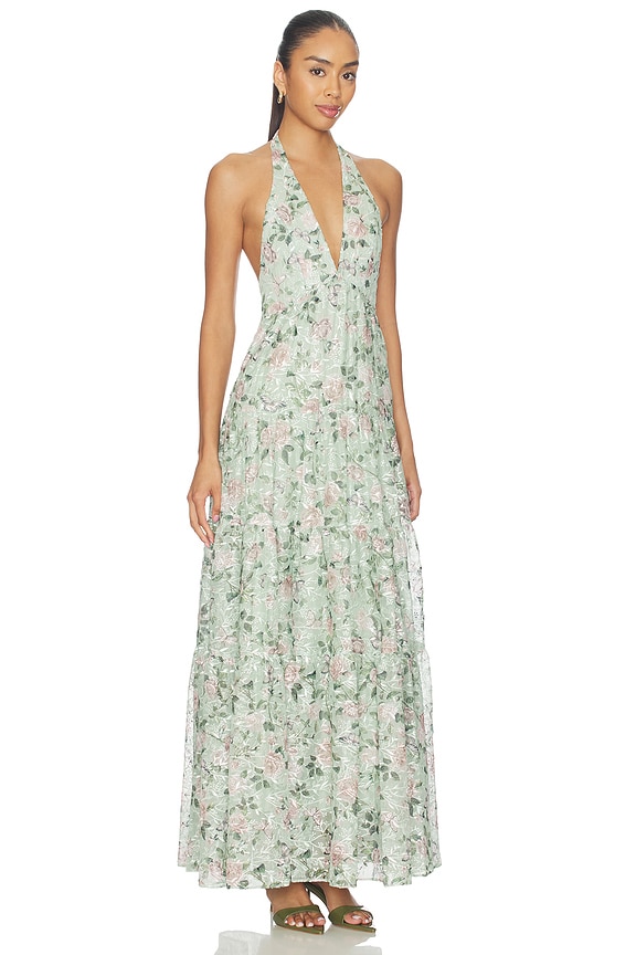 view 2 of 4 ROBE MAURA in Garden Gossip Light Sage