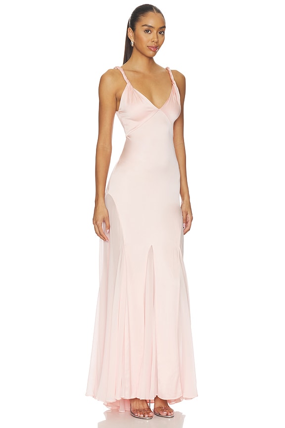 view 2 of 3 ROBE ANDRINA in English Rose