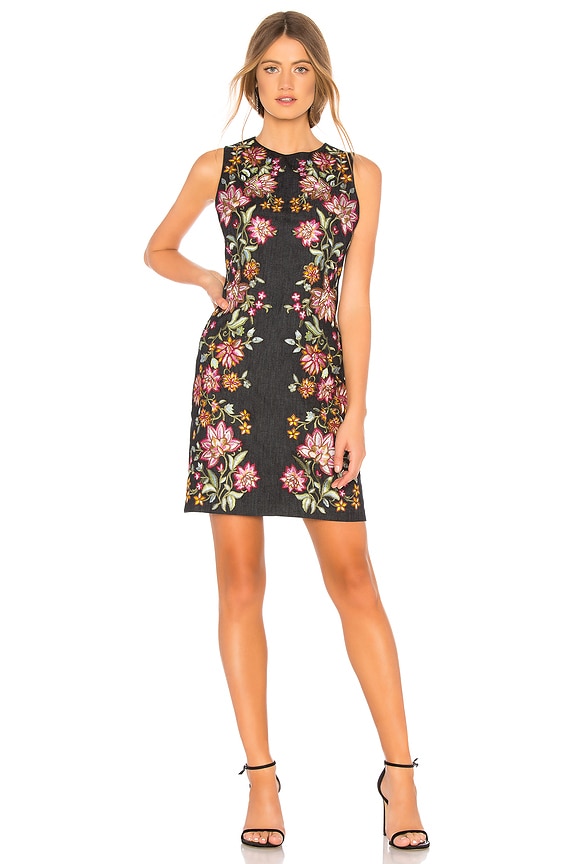 view 1 of 4 Nat Mini Dress in Indigo & Multi