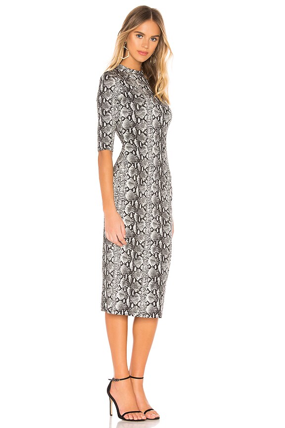 view 2 of 3 VESTIDO DELORA in Black & White