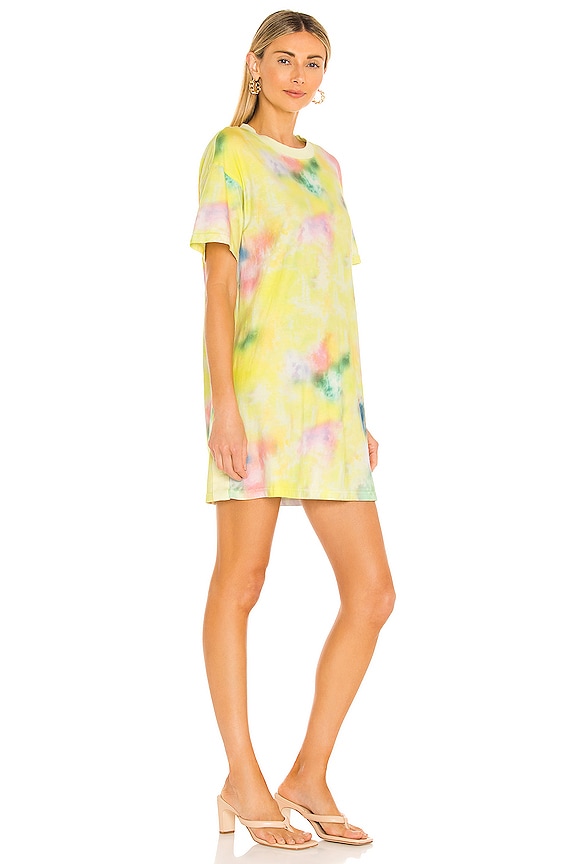 view 2 of 4 Garner Drop Shoulder Boxy T Shirt Dress in Beachside Tie Dye