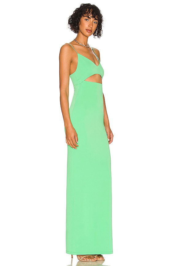 view 2 of 3 VESTIDO VALLI in Garden Green