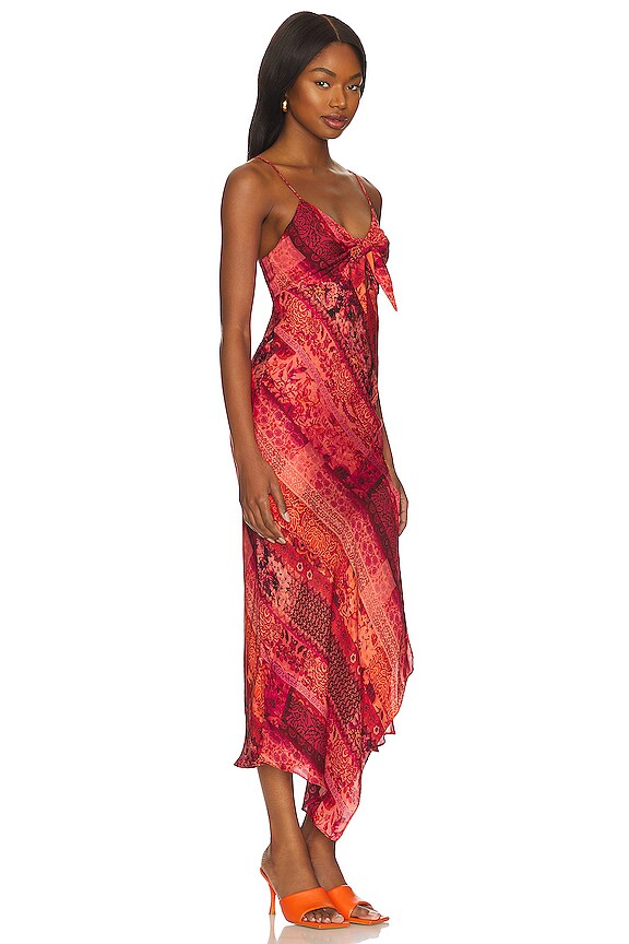 view 2 of 3 VESTIDO HARMONY in Vintage Summer Bright Coral