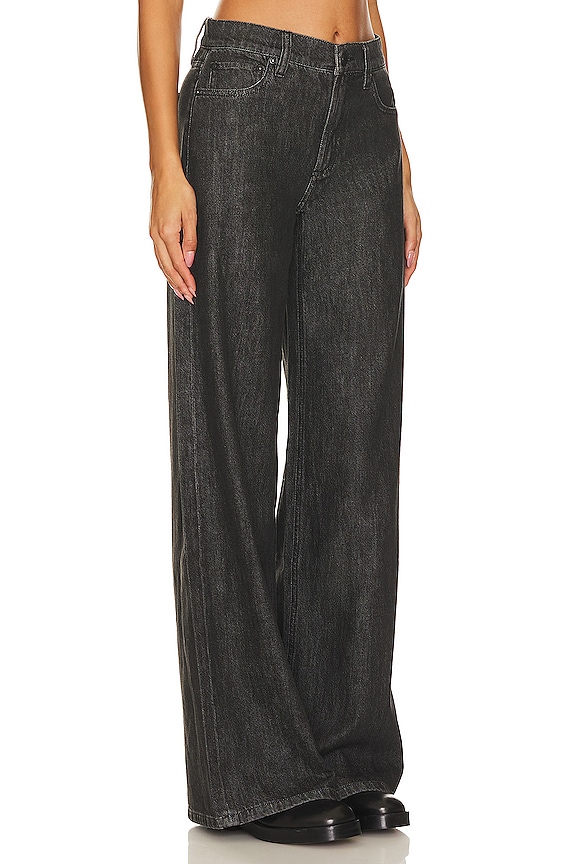 view 2 of 4 ДЖИНСЫ-БАГАШИ С НИЗКОЙ ПОСАДКОЙ TRISH in Smooth Black