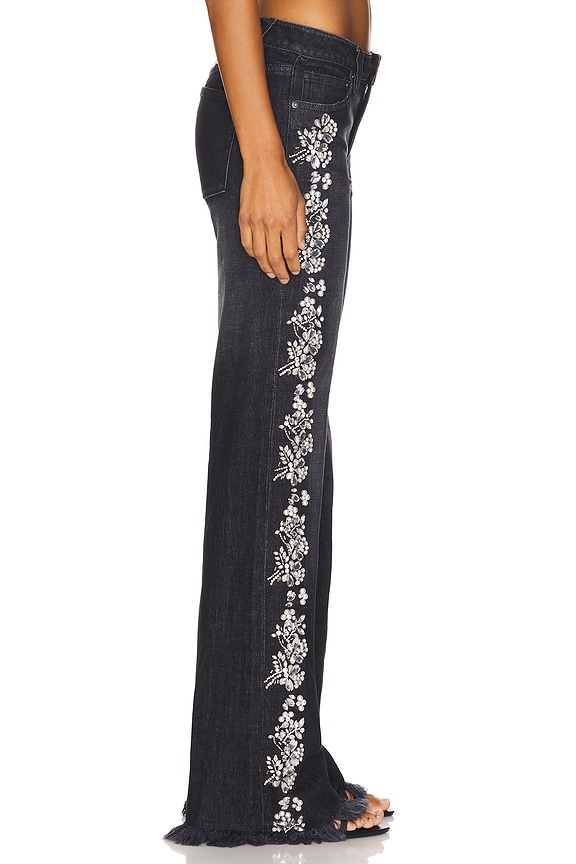 view 2 of 6 Roxie Embellished Jean in Georgia Vintage Black