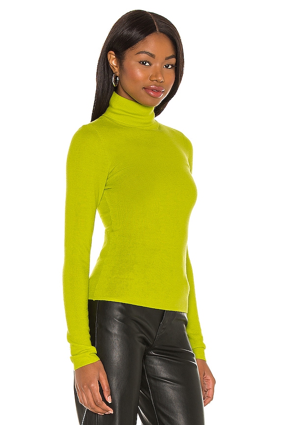 view 2 of 4 Ermelinda Turtleneck in Lime Punch