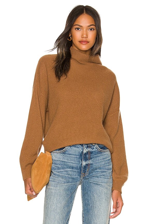 view 1 of 4 Caprice Drop Shoulder Tunic in Camel