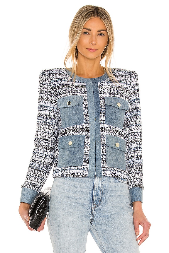 view 2 of 5 BLOUSON AVIS in Blue Eyes Multi