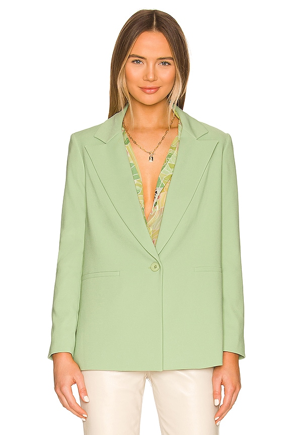 view 2 of 5 Denny Notch Blazer in Seafoam