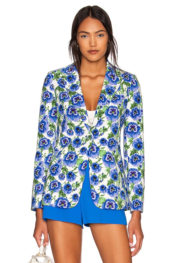 view 2 of 4 Macey Fitted Blazer in Perfect Pansy Multi