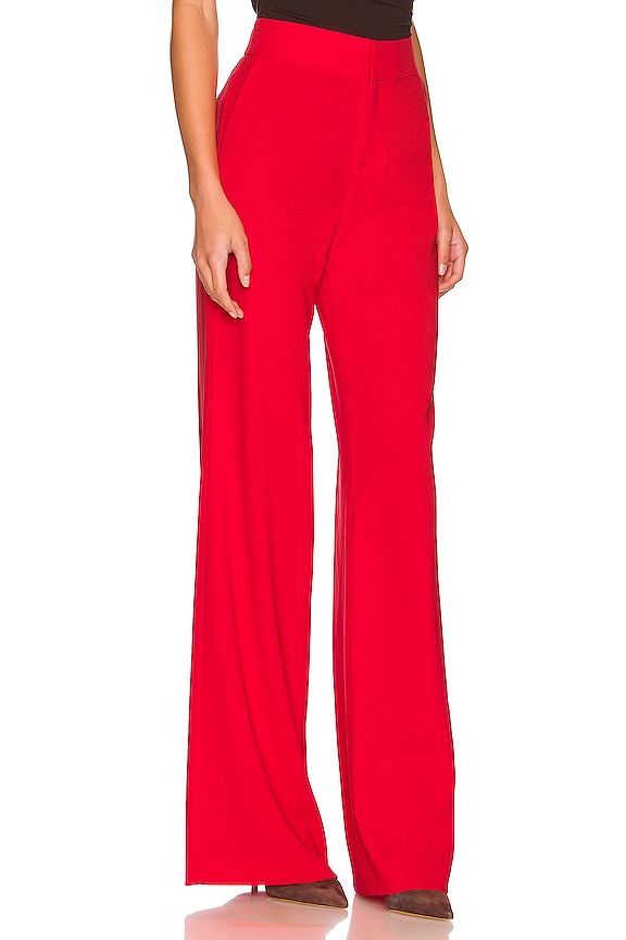view 2 of 4 Deanna High Waist Pant in Bright Poppy