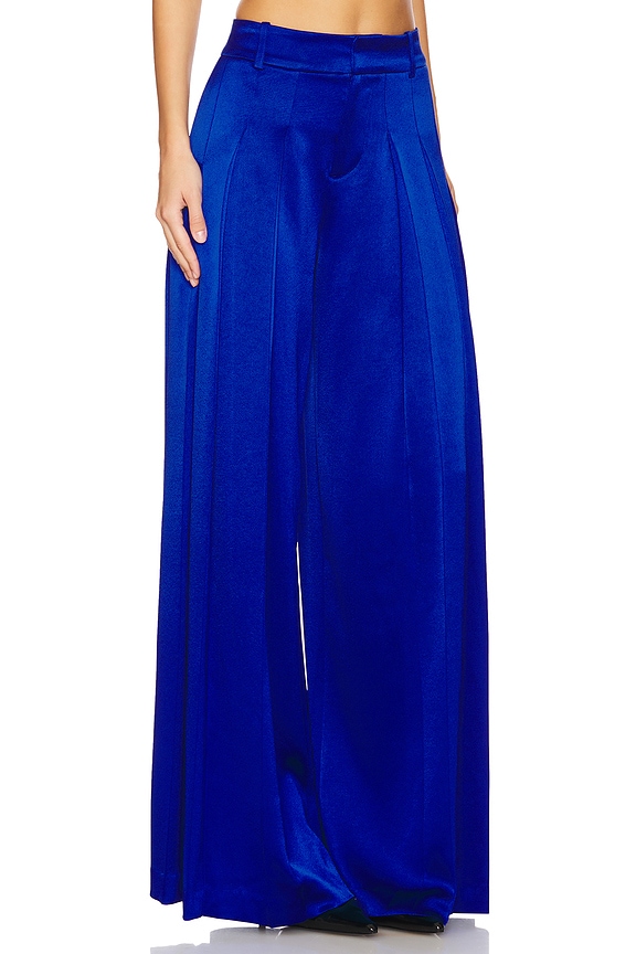 view 2 of 6 Simon Wide Leg Trouser in Royal