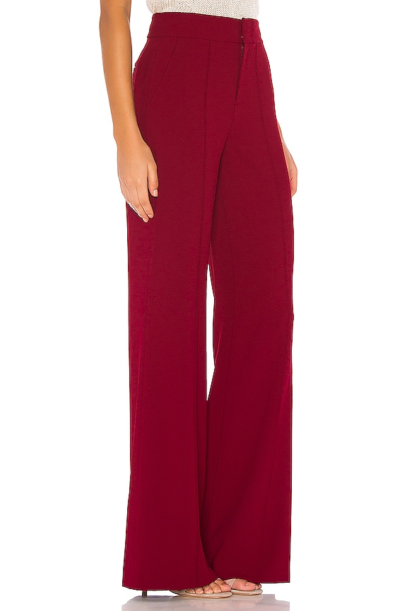 view 2 of 4 PANTALÓN PIERNA ANCHA DYLAN in Bordeaux