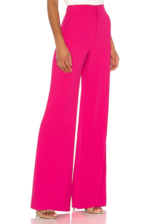 view 2 of 4 Dylan High Waist Wide Leg Pant in Wild Pink