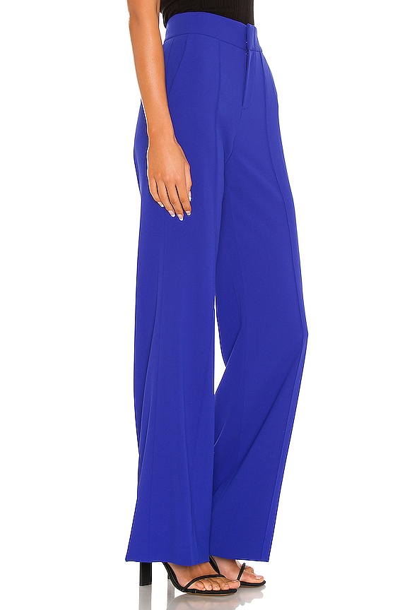 view 2 of 4 Dylan High Waist Wide Leg Pant in Ultra Marine