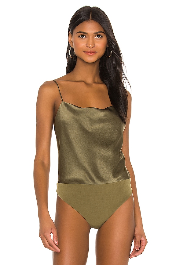 view 2 of 5 Harmon Bodysuit in Olive