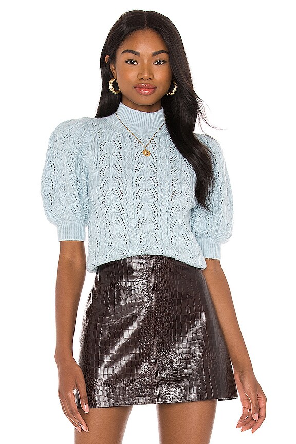 view 1 of 4 Kyoko Turtleneck Pullover in Waterfall