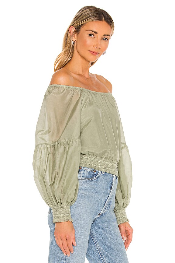 view 2 of 4 AZALEA 탑 in Sage