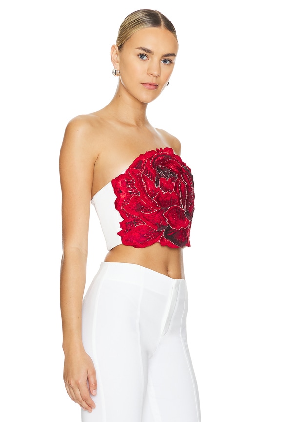 view 2 of 5 TOP CORTO FLORES RANDIE in Le Parisien