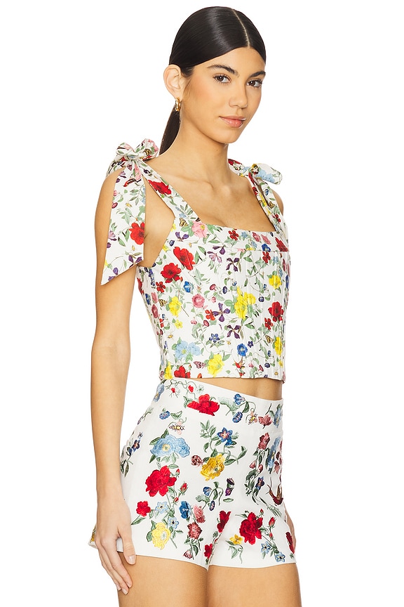 view 2 of 4 Clara Bow Strap Bustier in Dollhouse