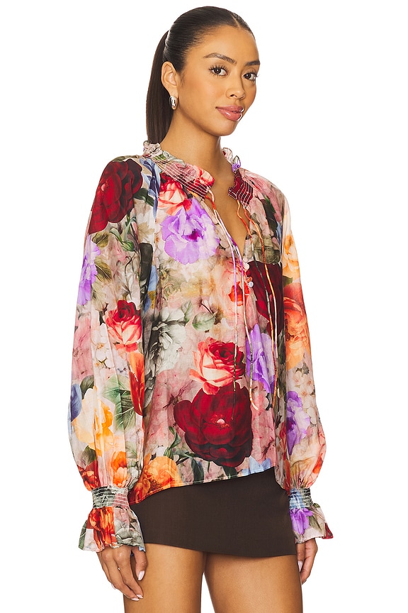 view 2 of 4 NORAH ショートスリーブトップ in Storm Floral