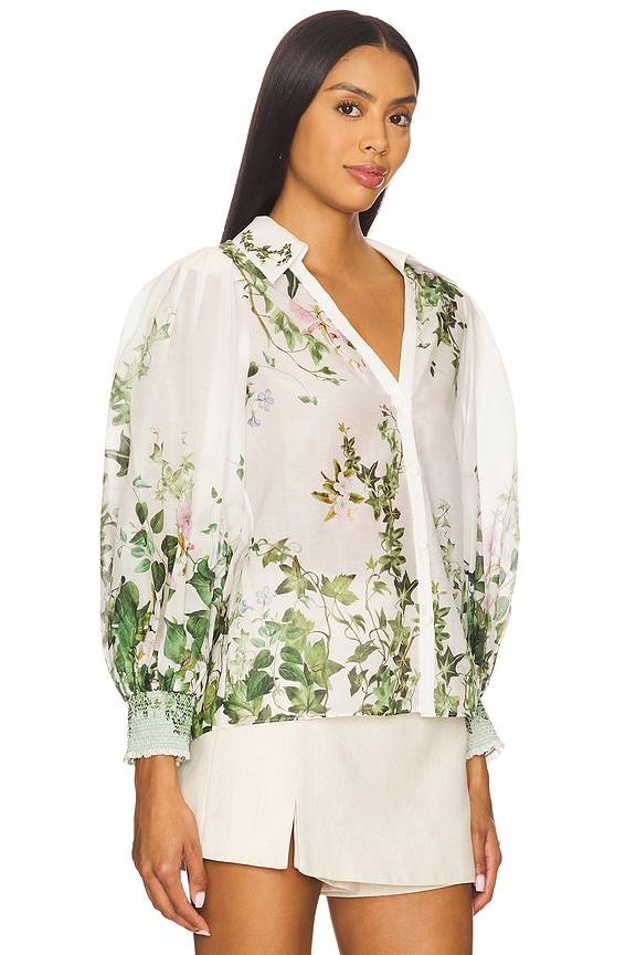view 2 of 4 Charis Blouse in Ivy Romance