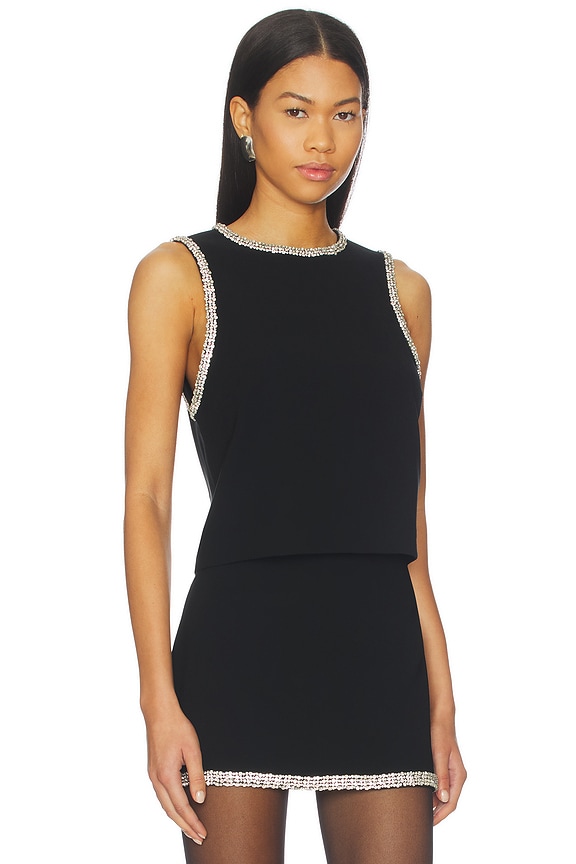 view 2 of 5 Amal Boxy Tank in Black