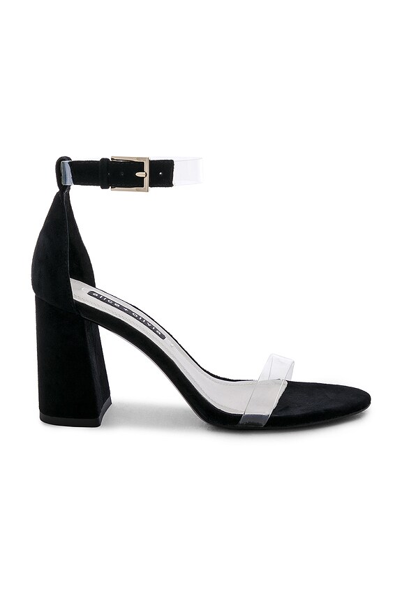 view 1 of 5 Lillian Sandal in Black & Clear