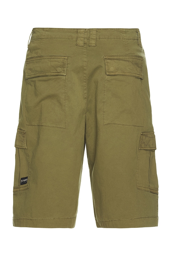 view 2 of 5 FLYNN 카고 반바지 in Eden Green