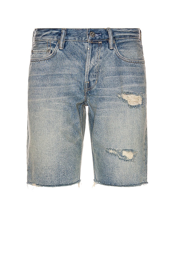 view 1 of 3 Switch Short Damaged in Dirty Indigo