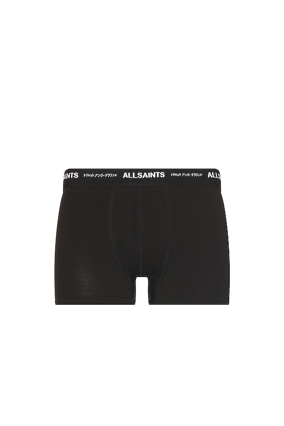 view 2 of 3 Underground Boxer Shorts in Black, White, & Grey
