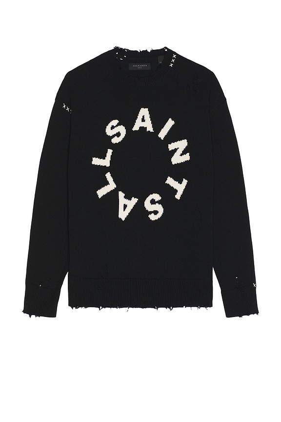 view 1 of 3 Diago Crew Neck Sweater in Black