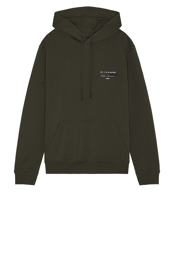 view 2 of 3 SUDADERA CON CAPUCHA REDACT in Kombu Green