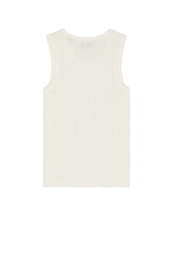 view 2 of 3 Denver Knit Tank in Chalk White