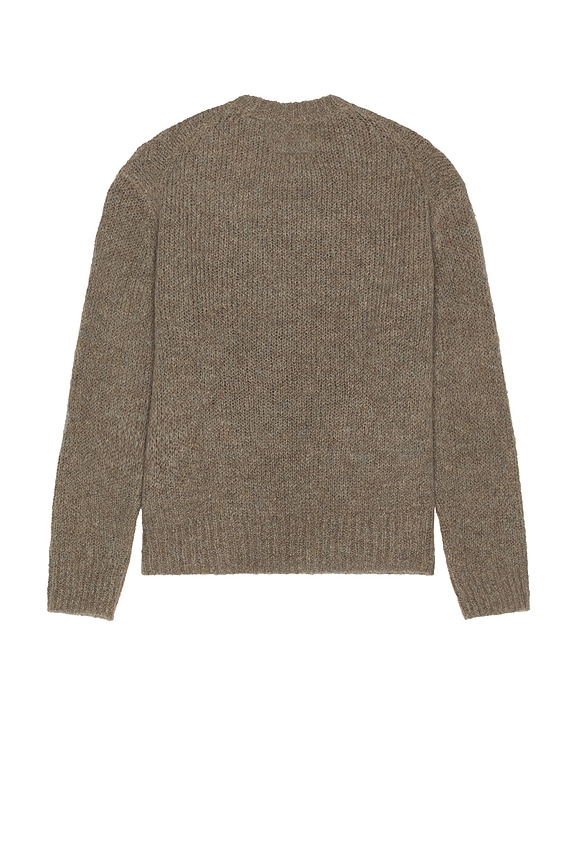 view 2 of 4 Message Crew Neck Sweater in Gunmetal Grey