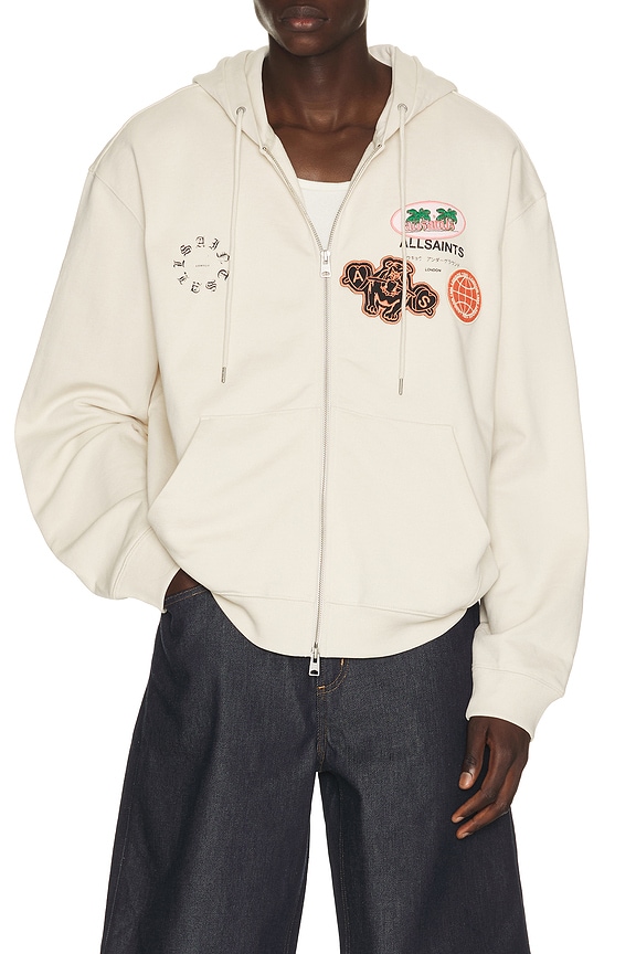 view 1 of 6 SUDADERA PATCHER in Dusk White
