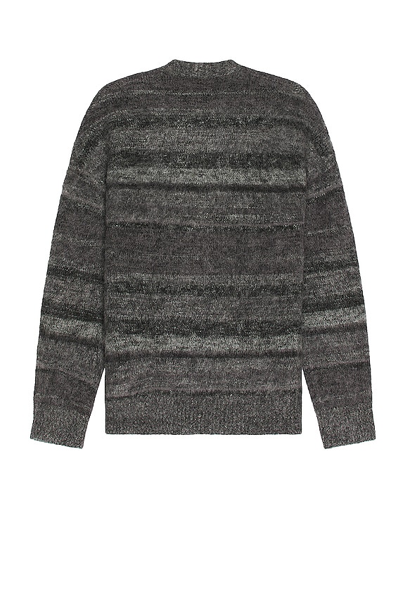 view 2 of 3 LEMMY 가디건 in Black & Grey Marl