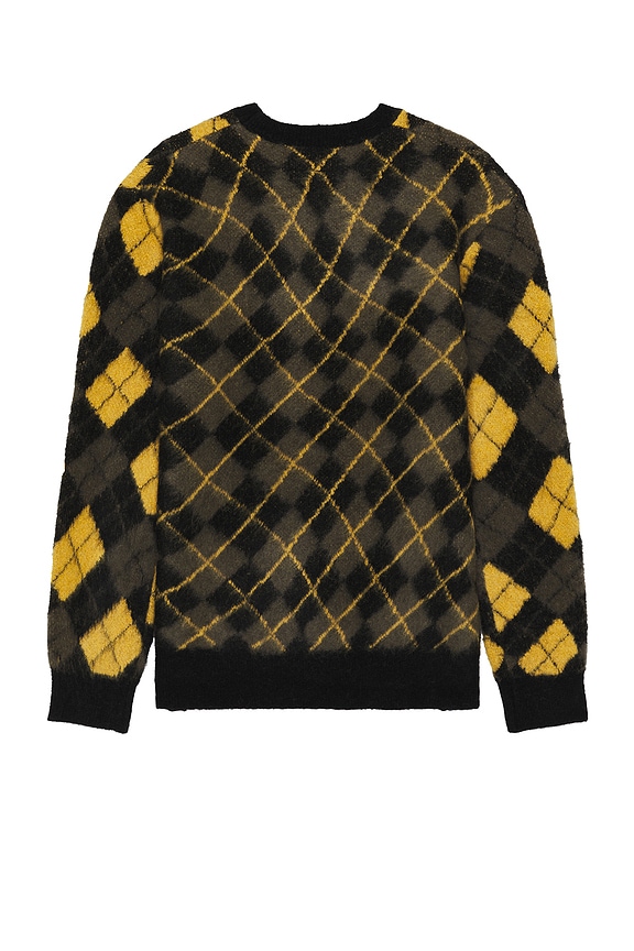 view 2 of 3 СВИТЕР in Black & Golden Yellow