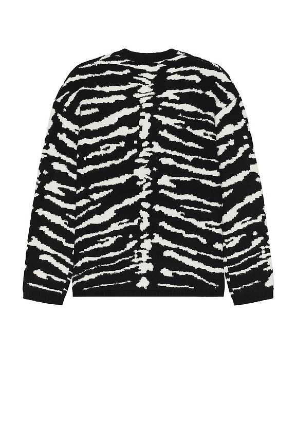 view 2 of 3 セーター in Black & Ecru