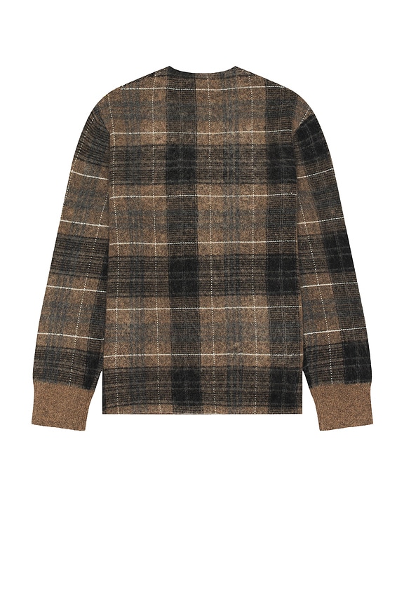 view 2 of 3 CÁRDIGAN in Yew Brown