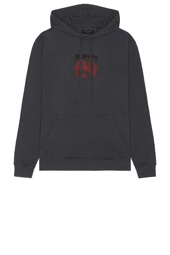 view 2 of 3 SWEAT À CAPUCHE in Washed Black