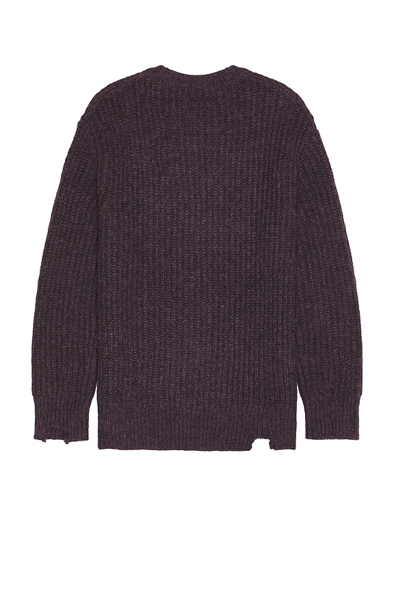 view 2 of 3 Slane Crewneck Sweater in Cosmic Purple
