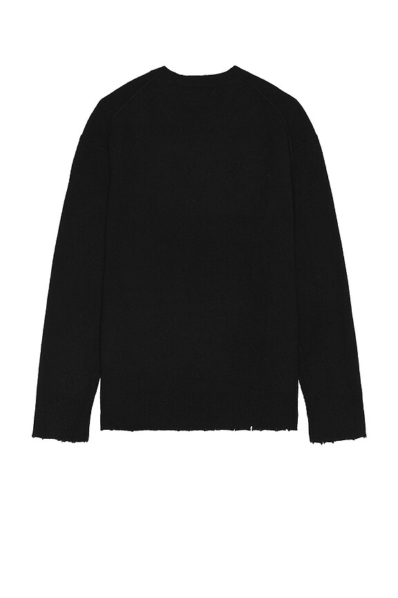 view 2 of 3 Scripture Crewneck Sweater in Black