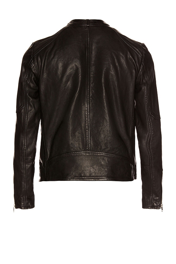 view 2 of 3 Cora Leather Jacket in Black