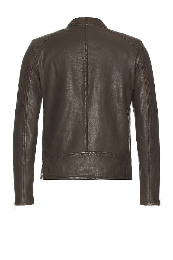 view 2 of 4 CHAQUETA in SPLITER BROWN