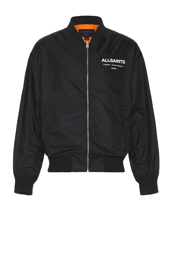 view 2 of 4 Underground Bomber Jacket in Black
