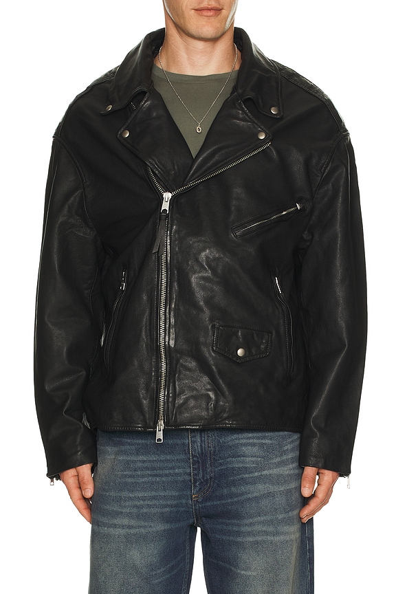 view 2 of 5 Bradford Biker Jacket in Black