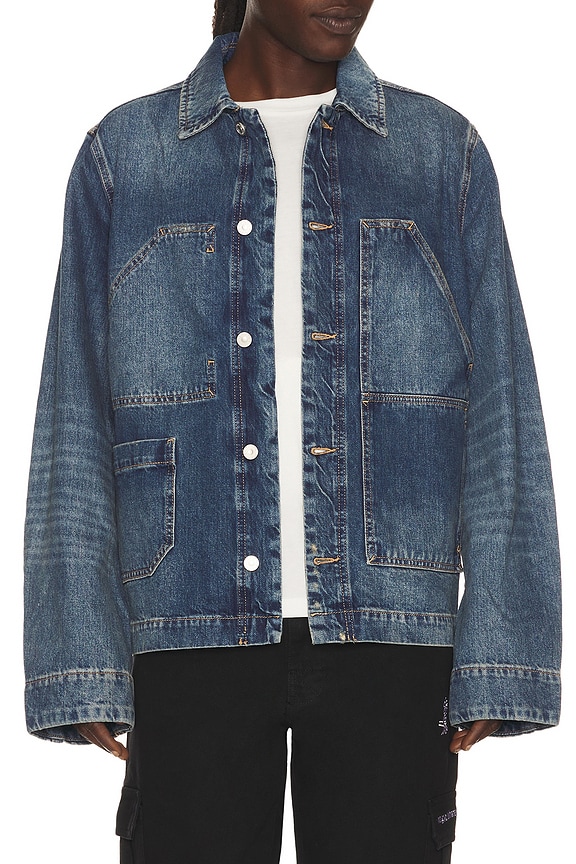 view 1 of 5 BLOUSON EXILE in Dirty Indigo