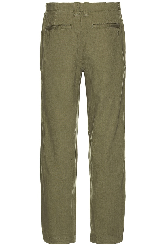 view 2 of 4 Warden Trouser in Faded Khaki Green